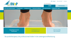 Desktop Screenshot of podotherapie.nl